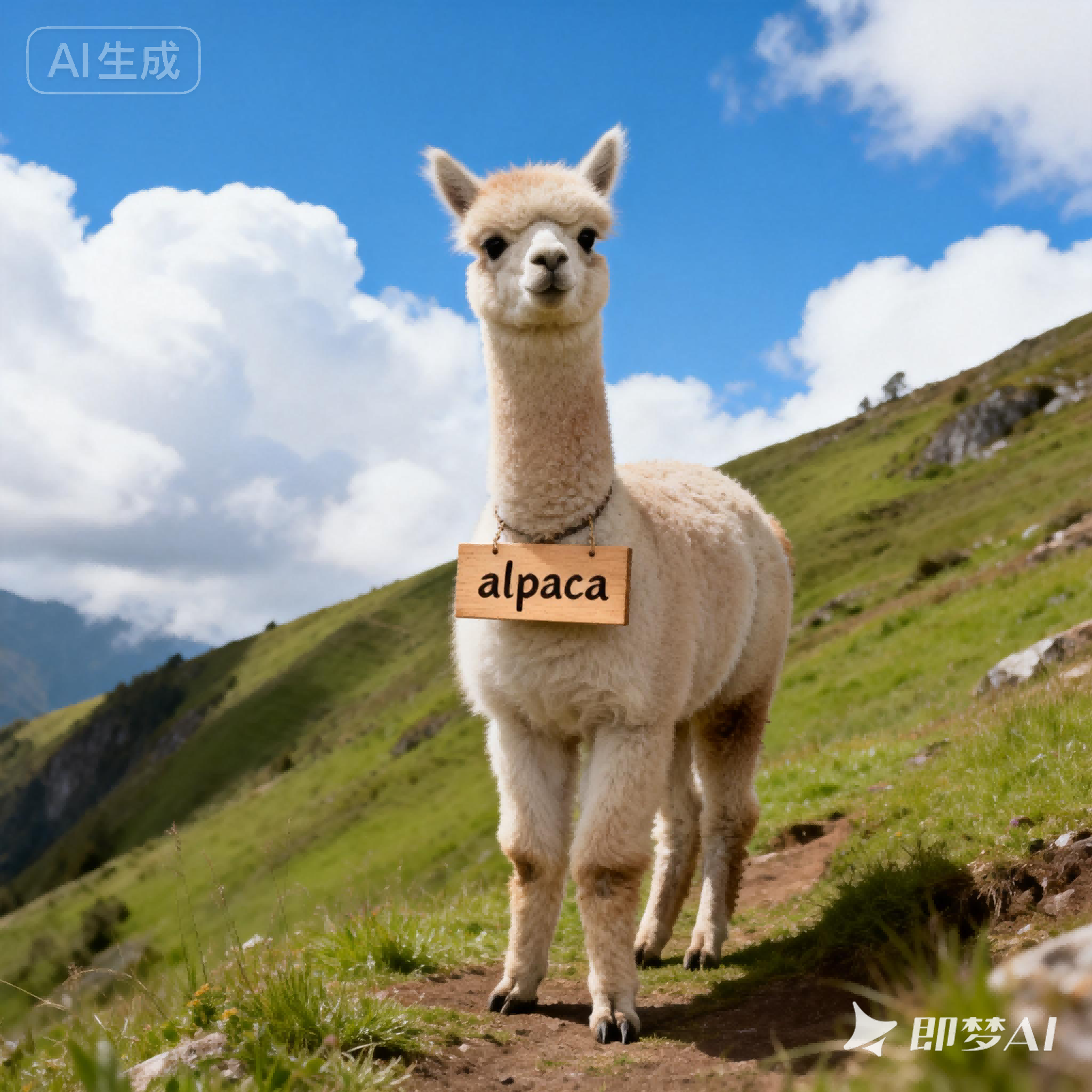 alpaca是什么意思_alpaca怎么读_音标æl'pækə
