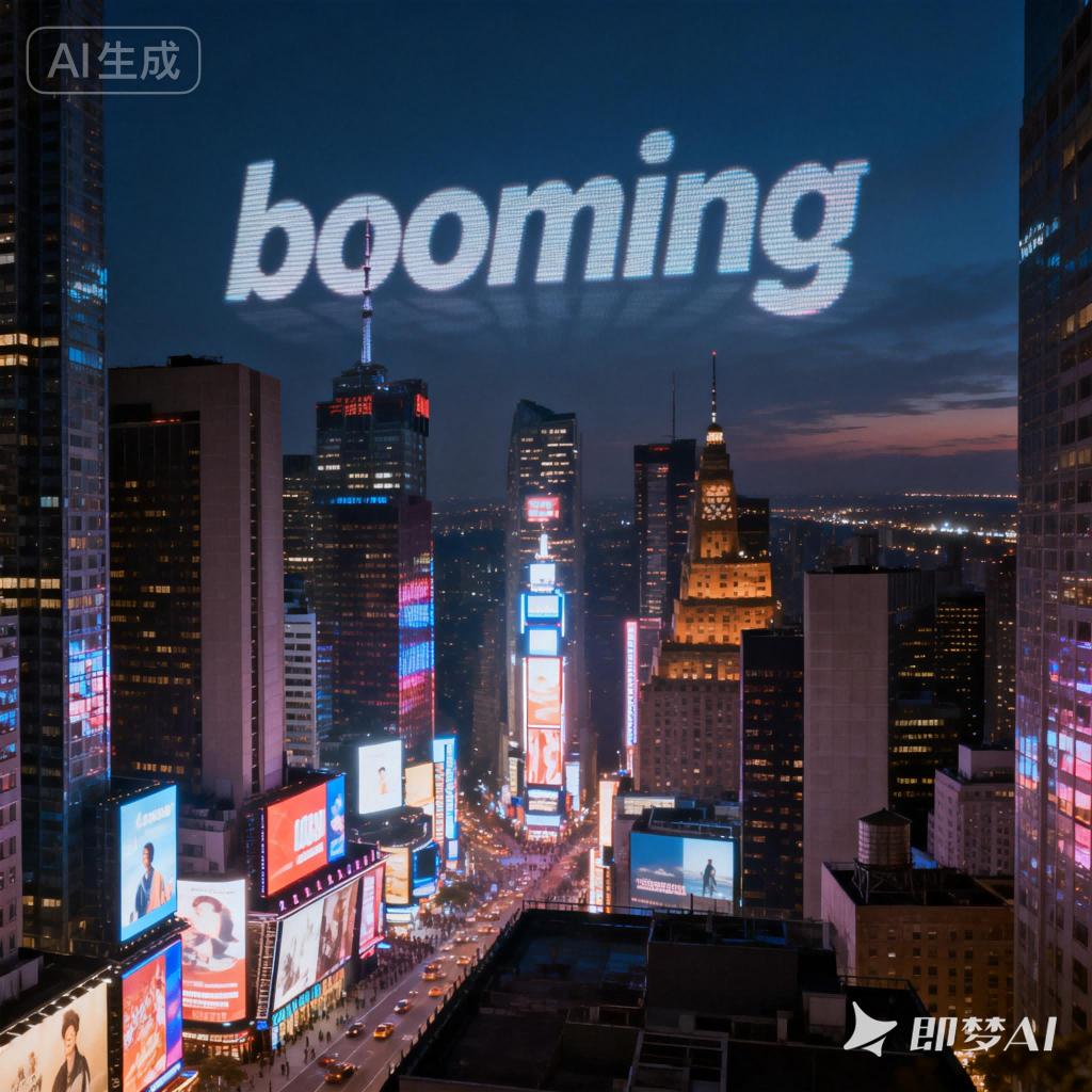 booming是什么意思_booming怎么读_音标'bu-mɪŋ