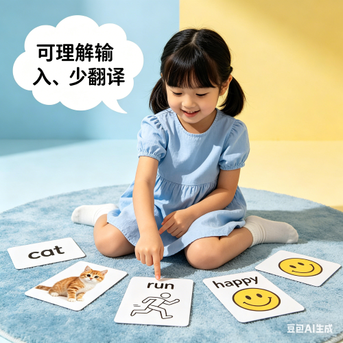 英语启蒙阶段磨耳朵可以翻译吗