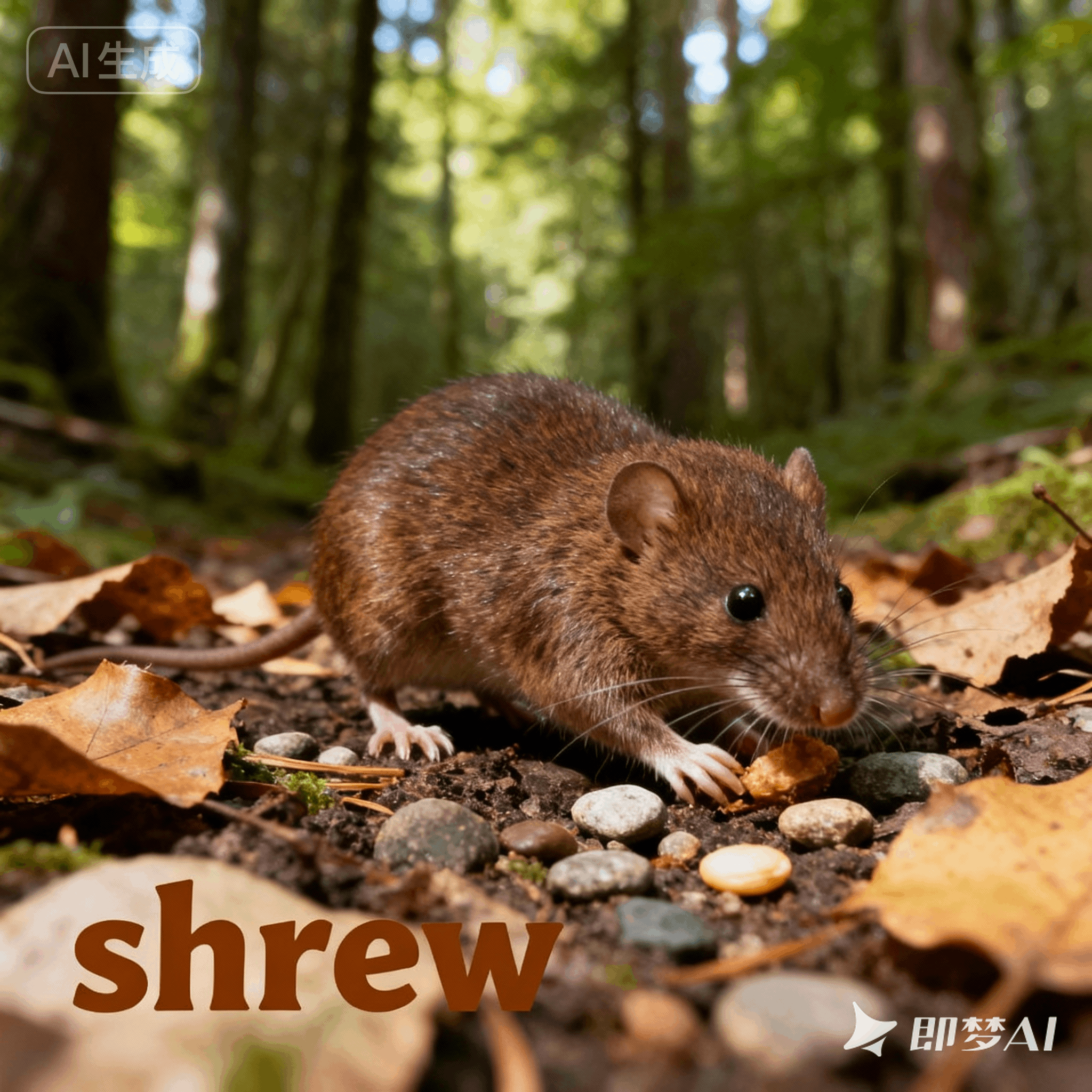 shrew是什么意思_shrew怎么读_音标ʃru-