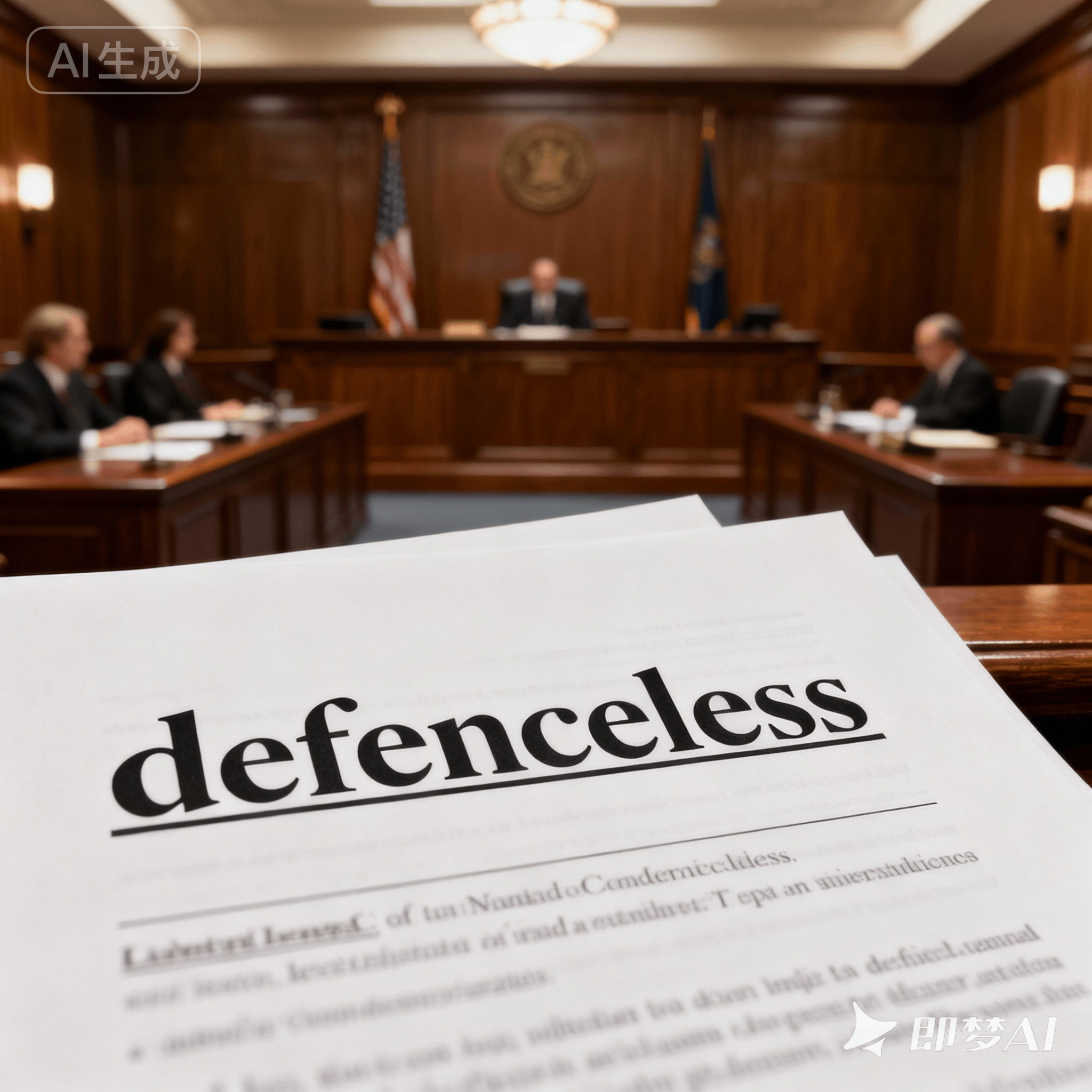 defenceless是什么意思_defenceless怎么读_音标dɪˈfensləs