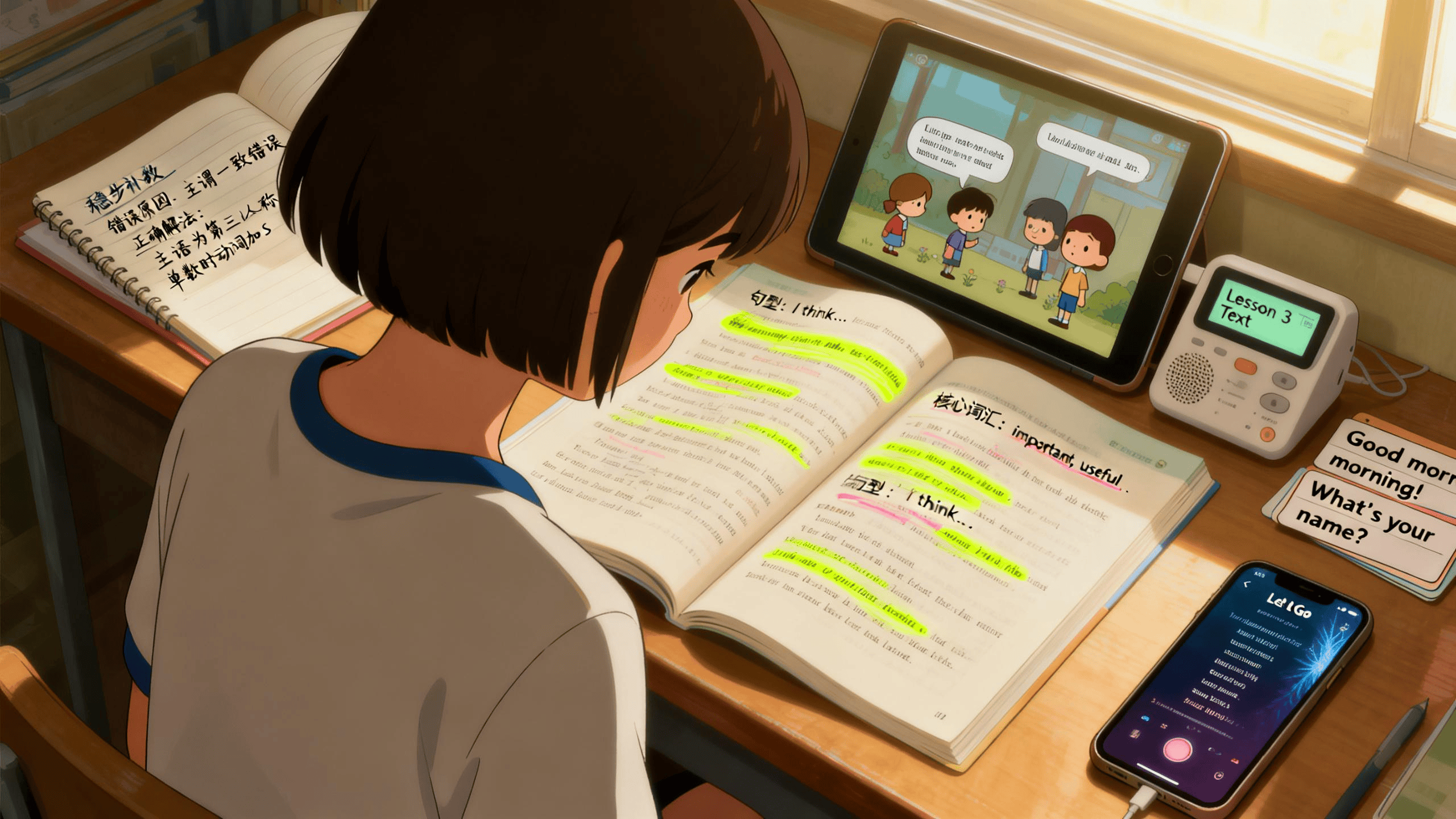 初中英语不好该怎么办