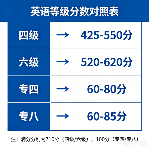 英语等级划分为几级