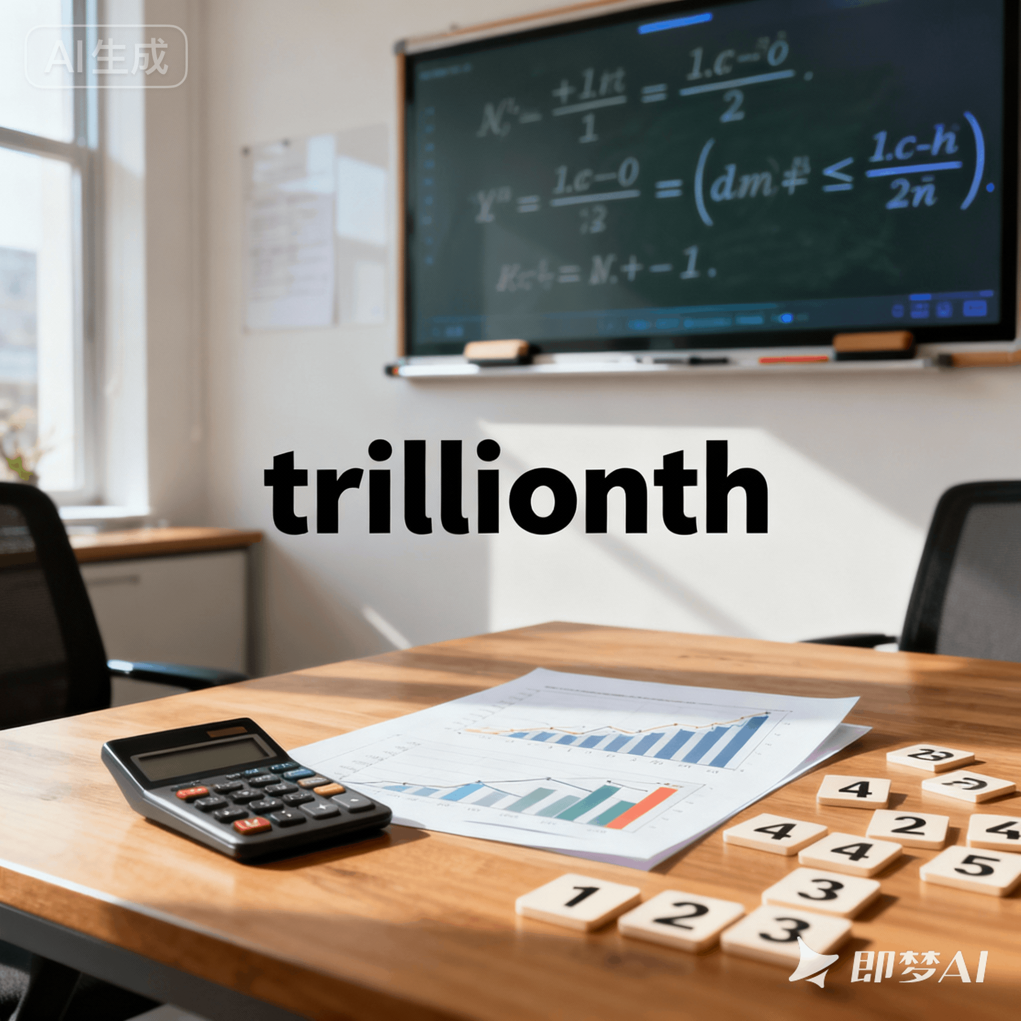 trillionth是什么意思_trillionth怎么读_音标'trɪljənθ