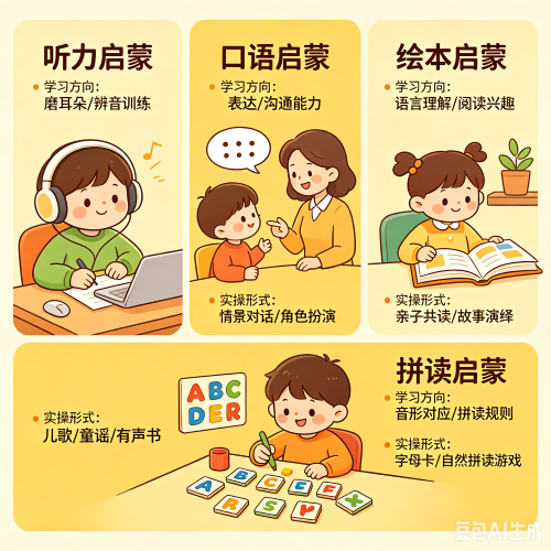 启蒙英语学哪些