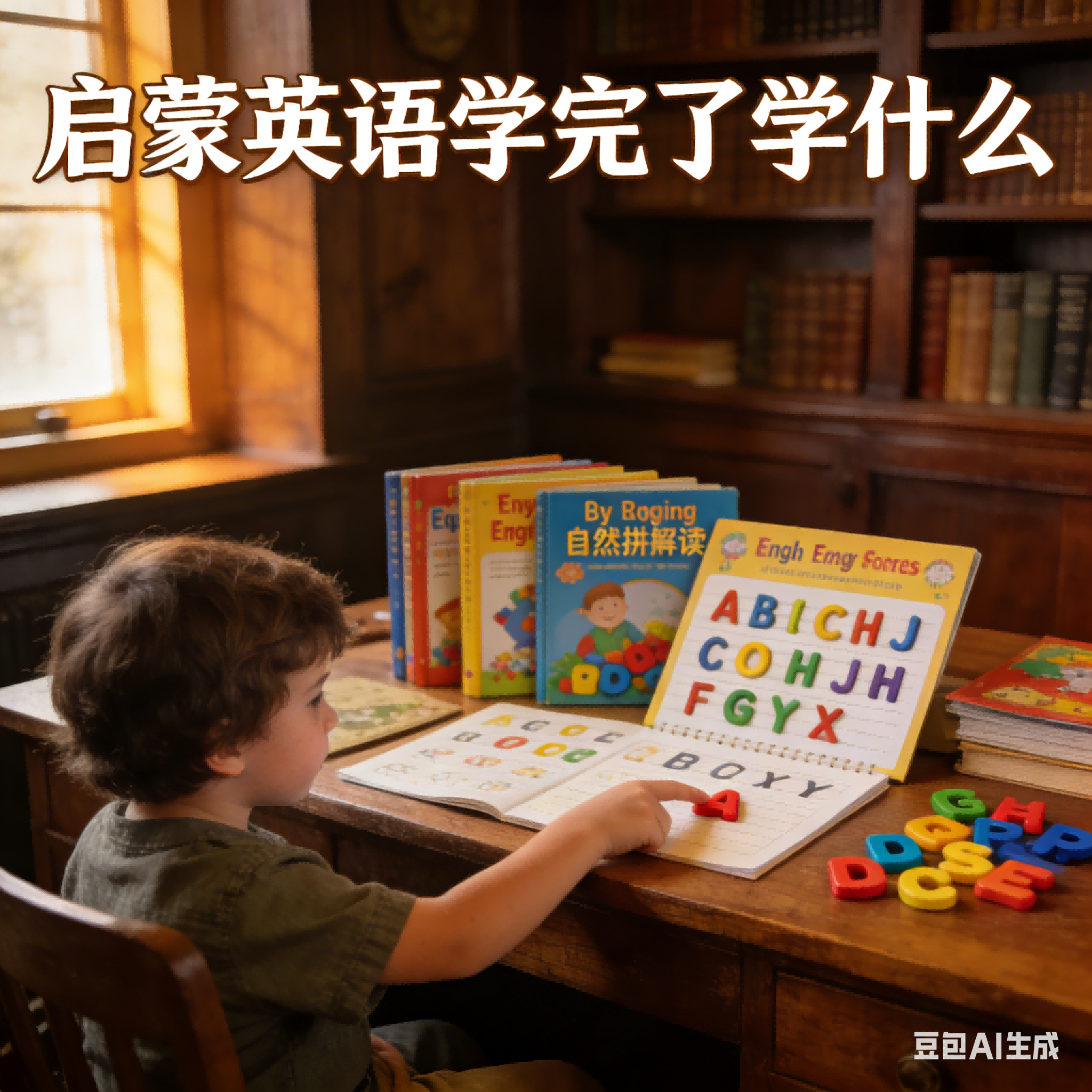 启蒙英语学完了学什么