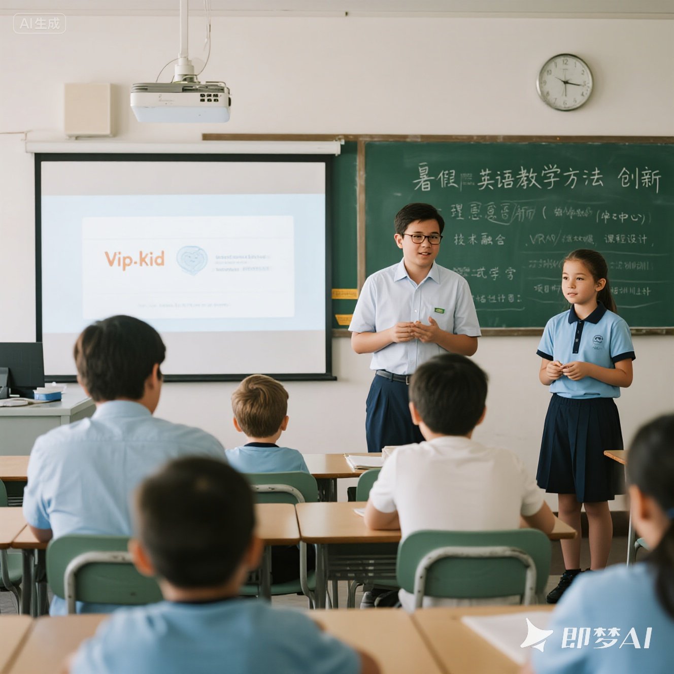 暑假英语班的教学方法创新吗？