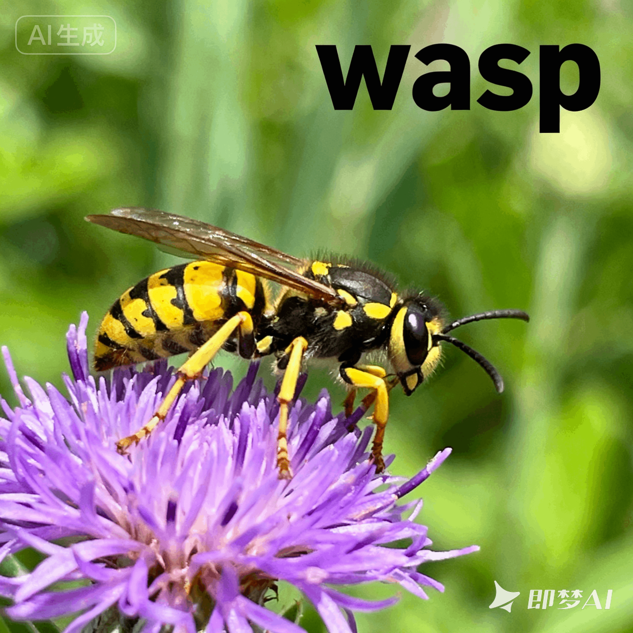 wasp是什么意思_wasp怎么读_音标wɒsp