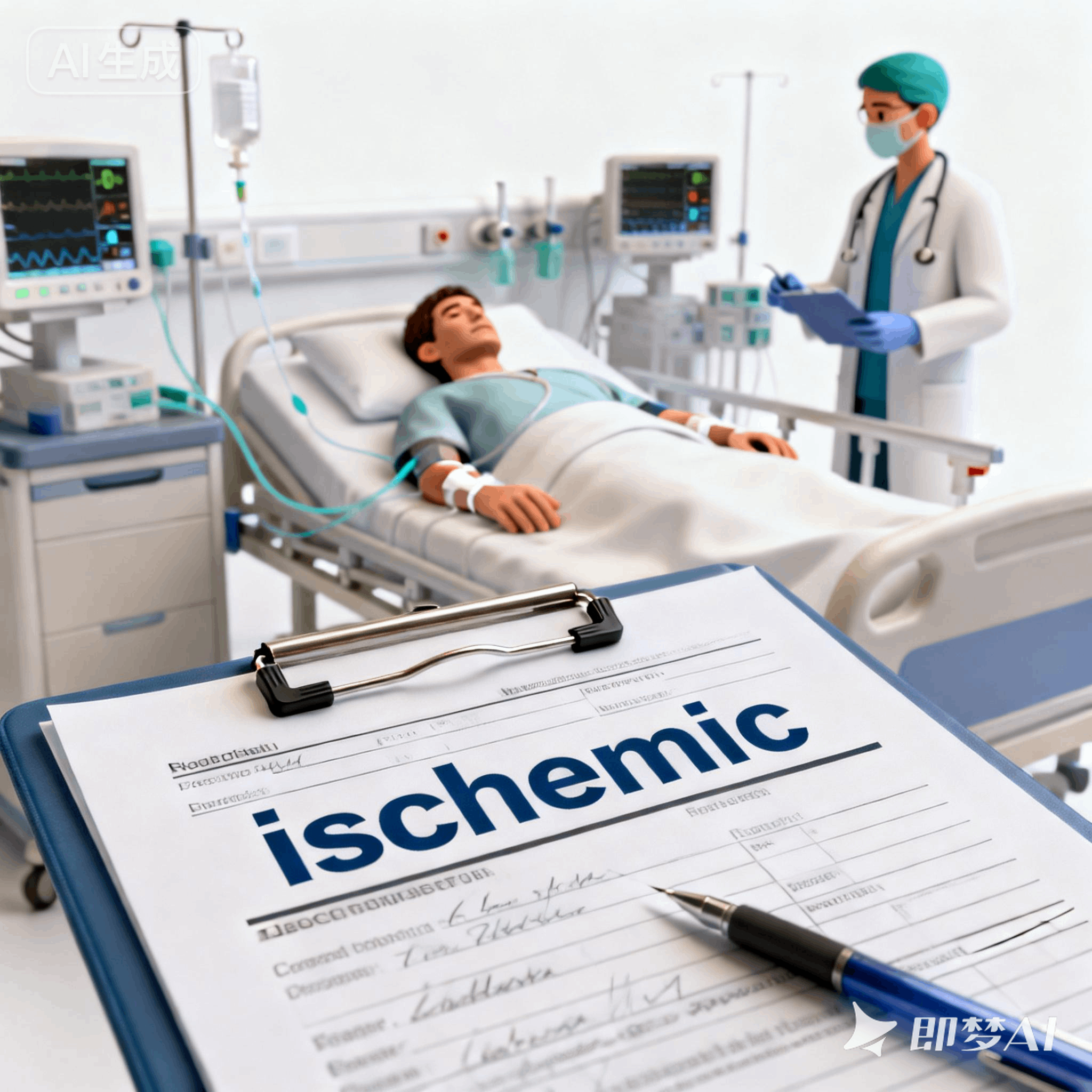 ischemic是什么意思_ischemic怎么读_音标ɪs'ki-mɪk