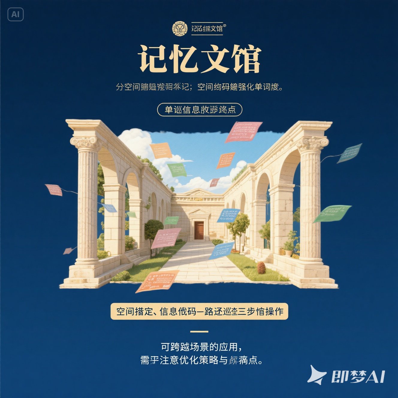英语单词记忆：记忆宫殿技巧？