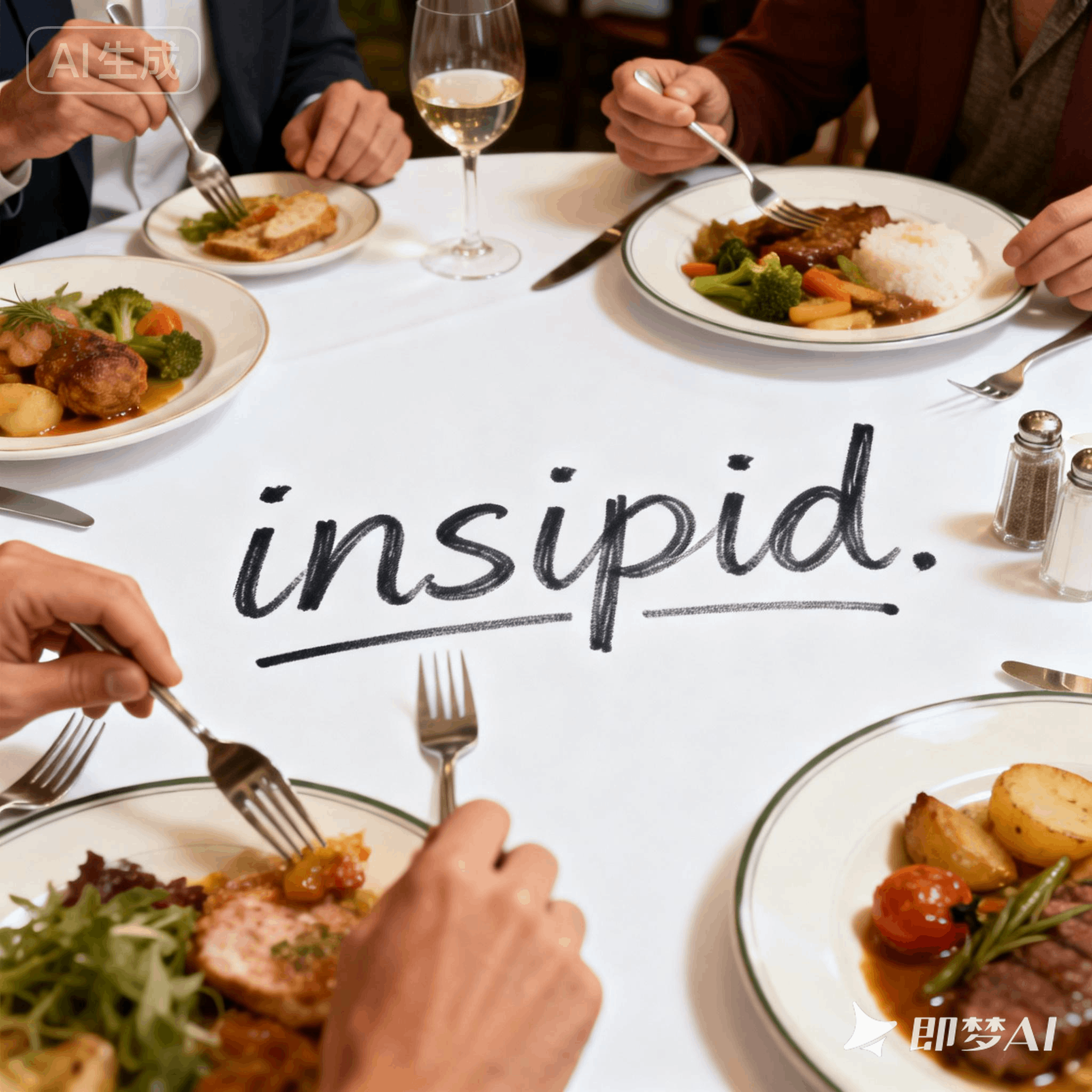 insipid是什么意思_insipid怎么读_音标ɪnˈsɪpɪd