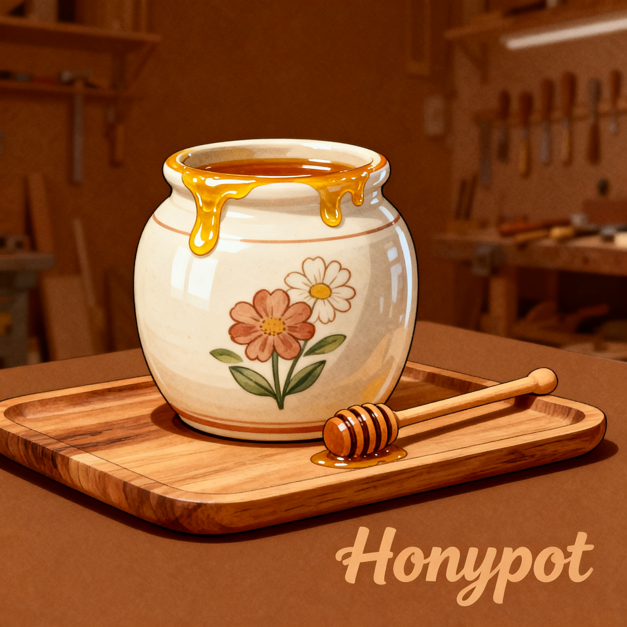 honeypot是什么意思_honeypot怎么读_音标ˈhʌnɪpɒt