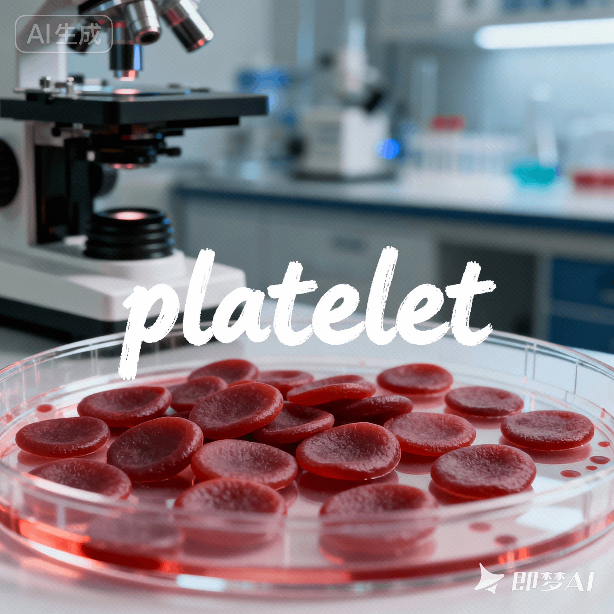 platelet是什么意思_platelet怎么读_音标ˈpleɪtlət