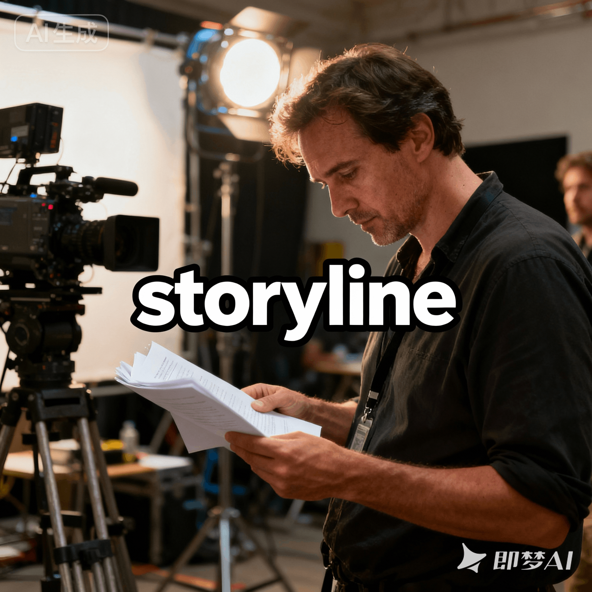 storyline是什么意思_storyline怎么读_音标ˈstɔ-rɪlaɪn