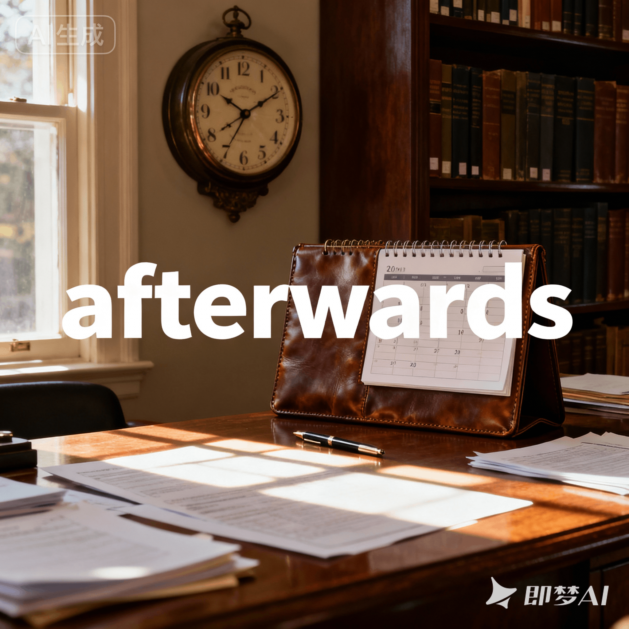 afterwards是什么意思_afterwards怎么读_音标'ɑ-ftəwədz