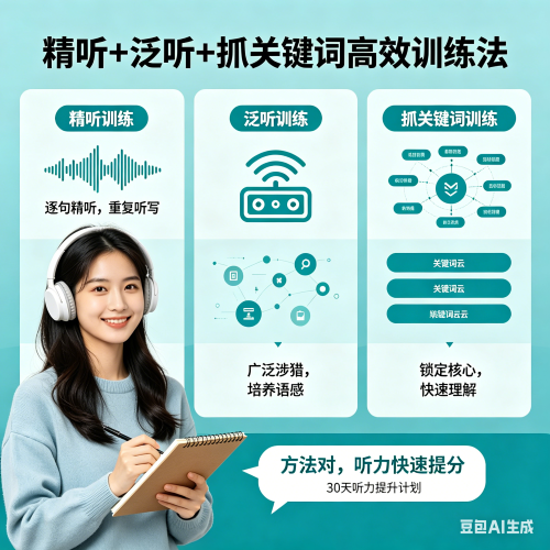初中英语听力怎么才能快速提高