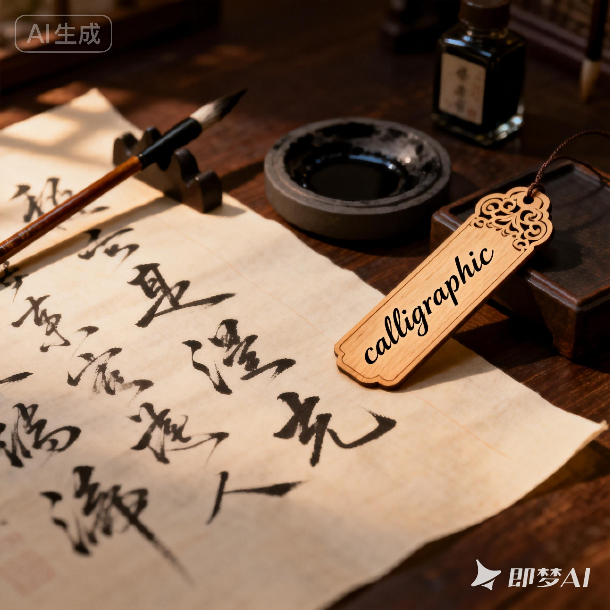 calligraphic是什么意思_calligraphic怎么读_音标ˌkælɪ'græfɪk