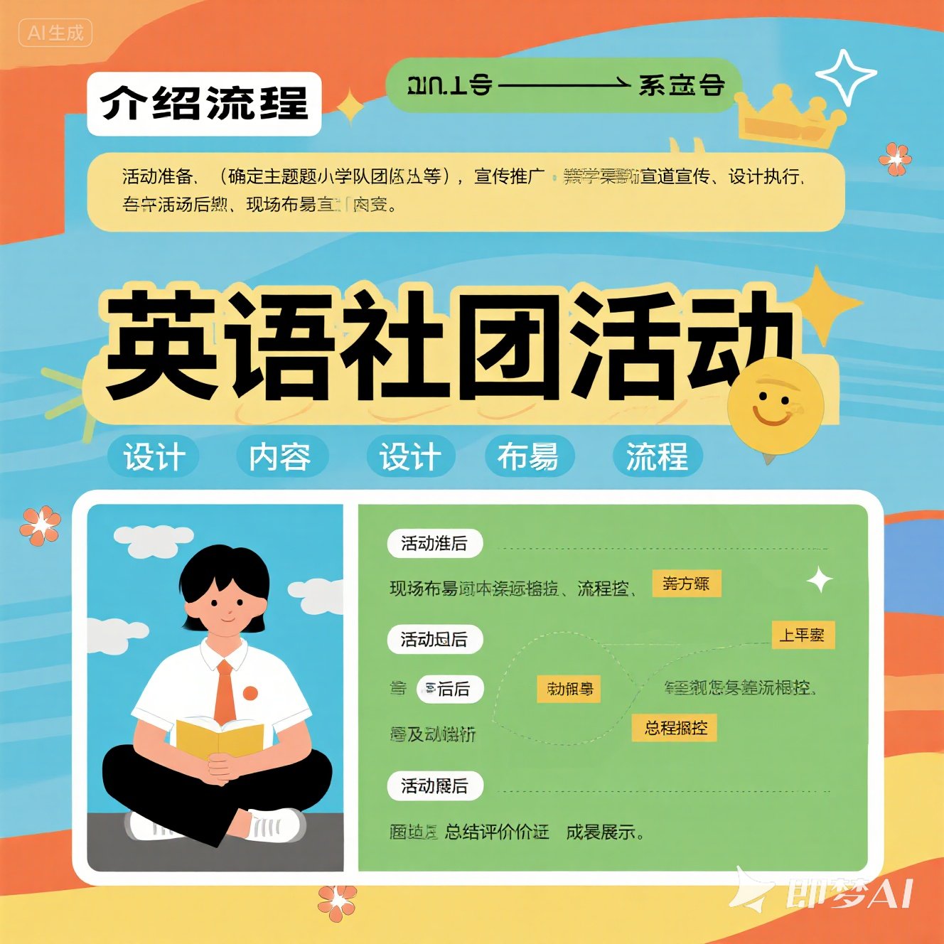 英语社团活动有哪些组织流程？