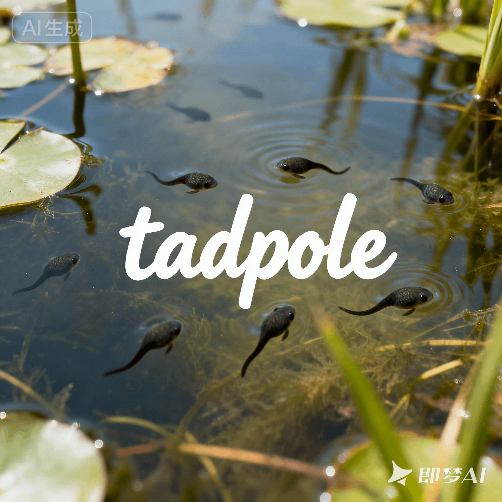 tadpole是什么意思_tadpole怎么读_音标'tædpəʊl