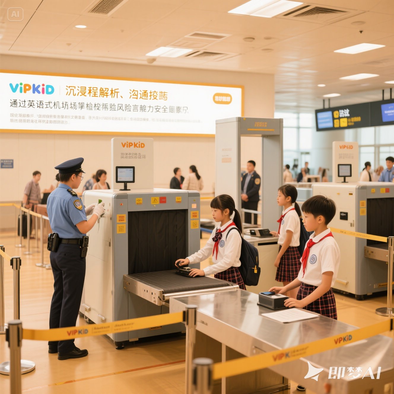 英语机场安检模拟：安全指南