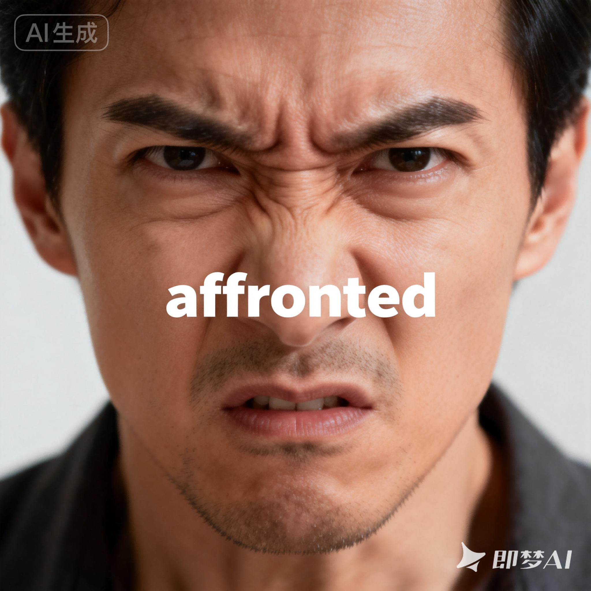 affronted是什么意思_affronted怎么读_音标əf'rʌntɪd