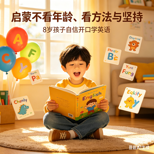 8岁英语启蒙会不会太晚了