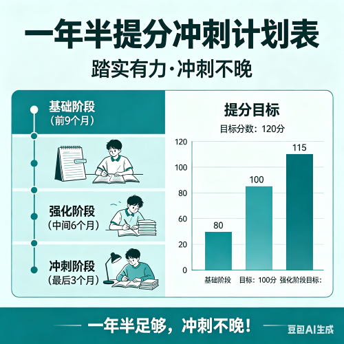 高中孩子英语差，还有一年半中考还来得及吗？