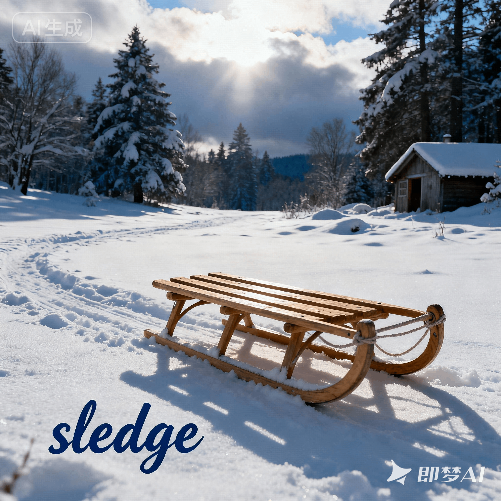 sledge是什么意思_sledge怎么读_音标sledʒ