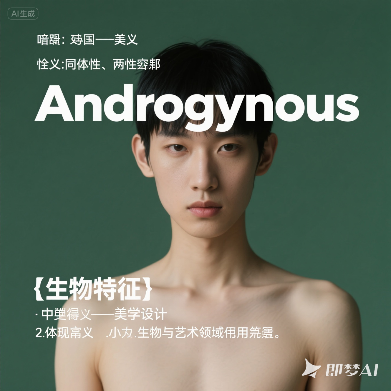 androgynous 是什么意思_androgynous 怎么读_音标 ænˈdrɒdʒənəs