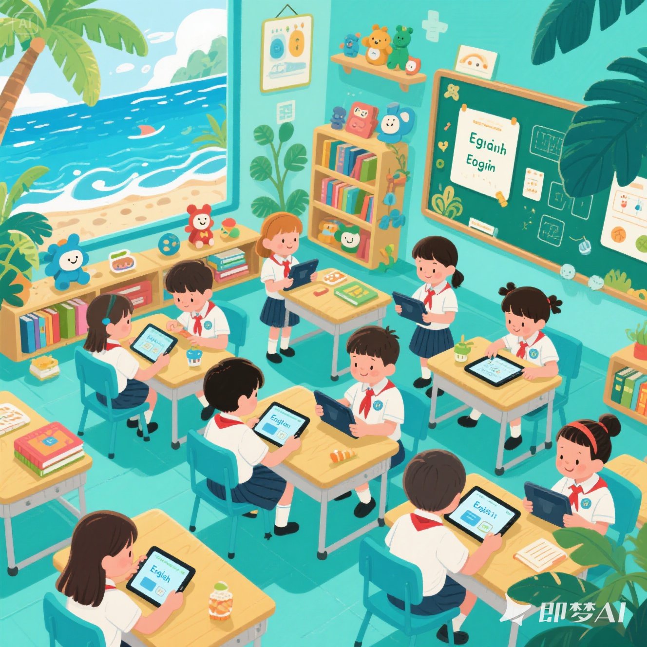 英语学习与儿童想象力的培养？
