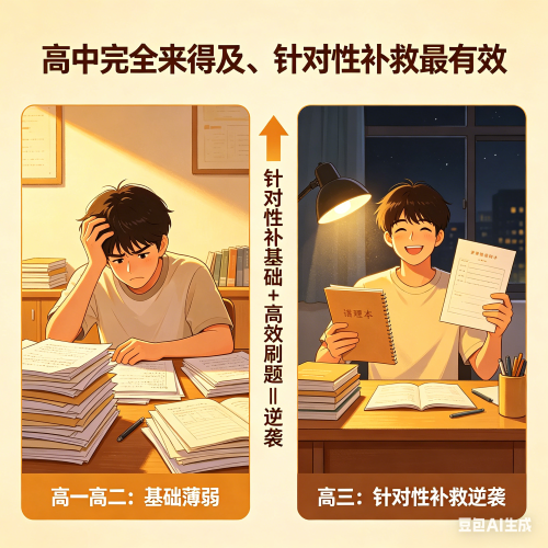 高中英语不好的孩子怎么补救