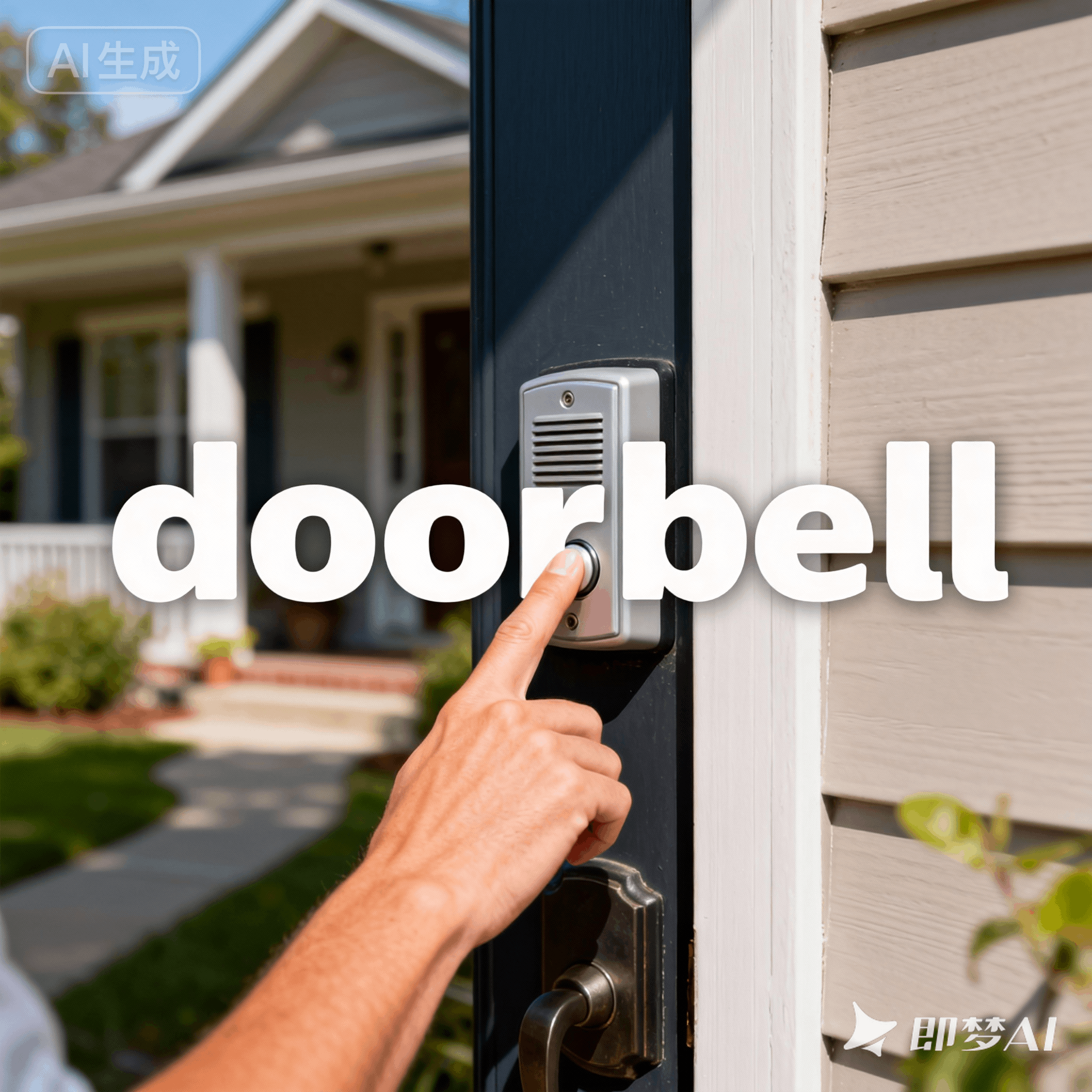 doorbell是什么意思_doorbell怎么读_音标ˈdɔ-ˌbel, ˈdəʊr-