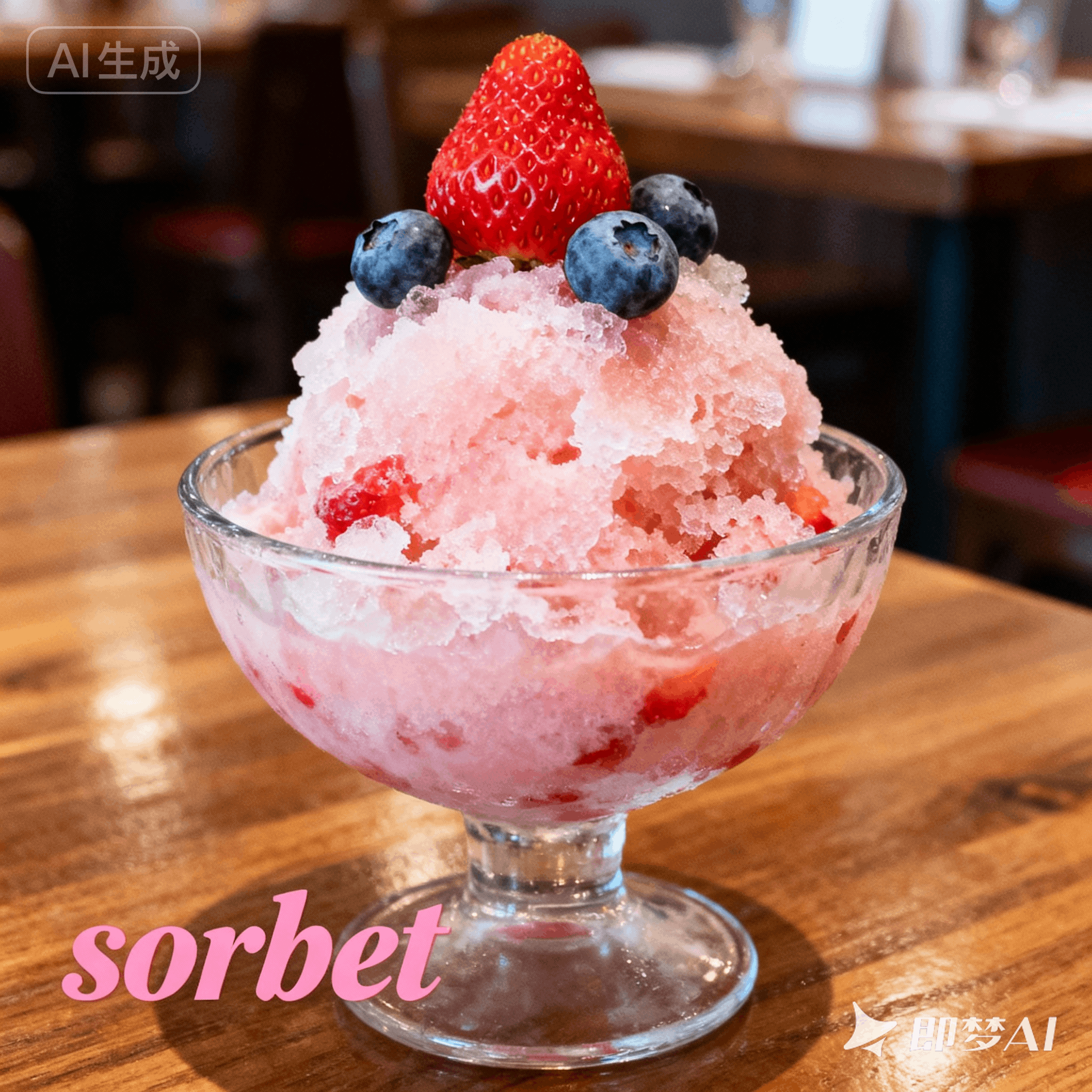 sorbet是什么意思_sorbet怎么读_音标'sɔ-beɪ