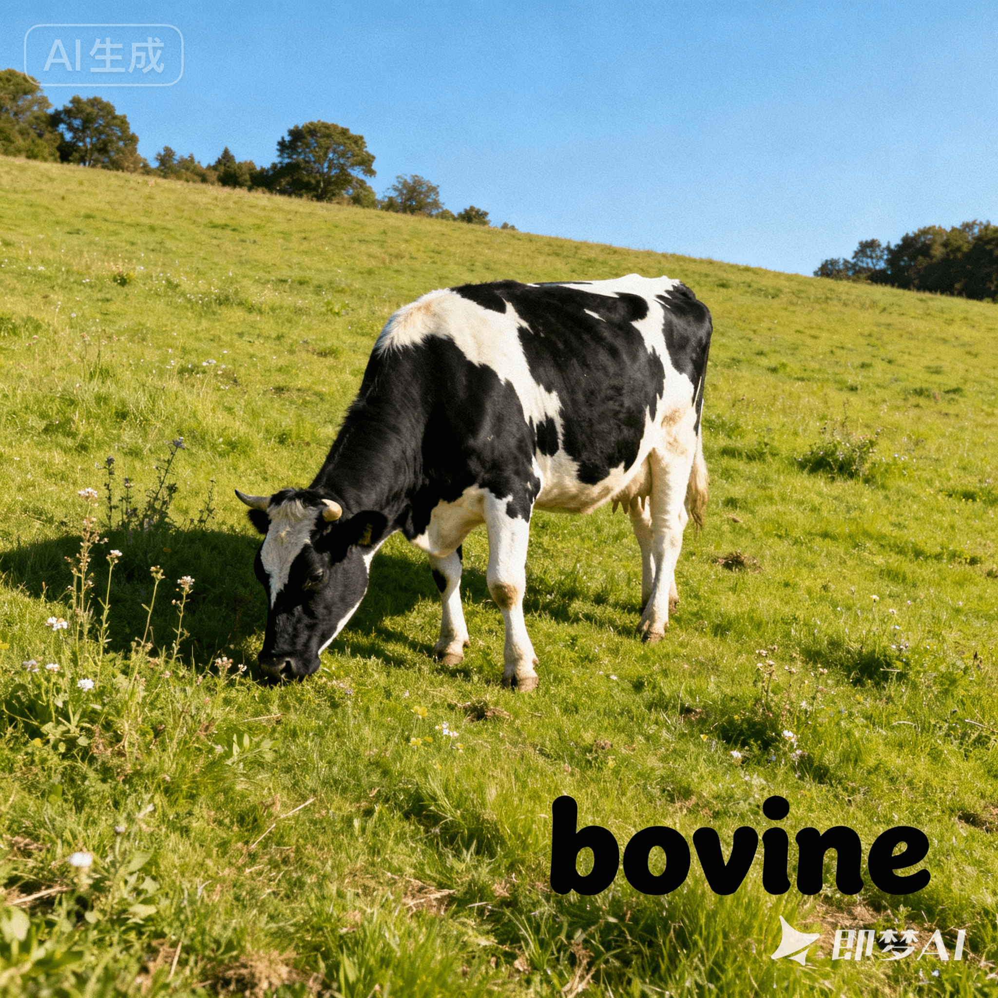 bovine是什么意思_bovine怎么读_音标ˈbəʊvaɪn