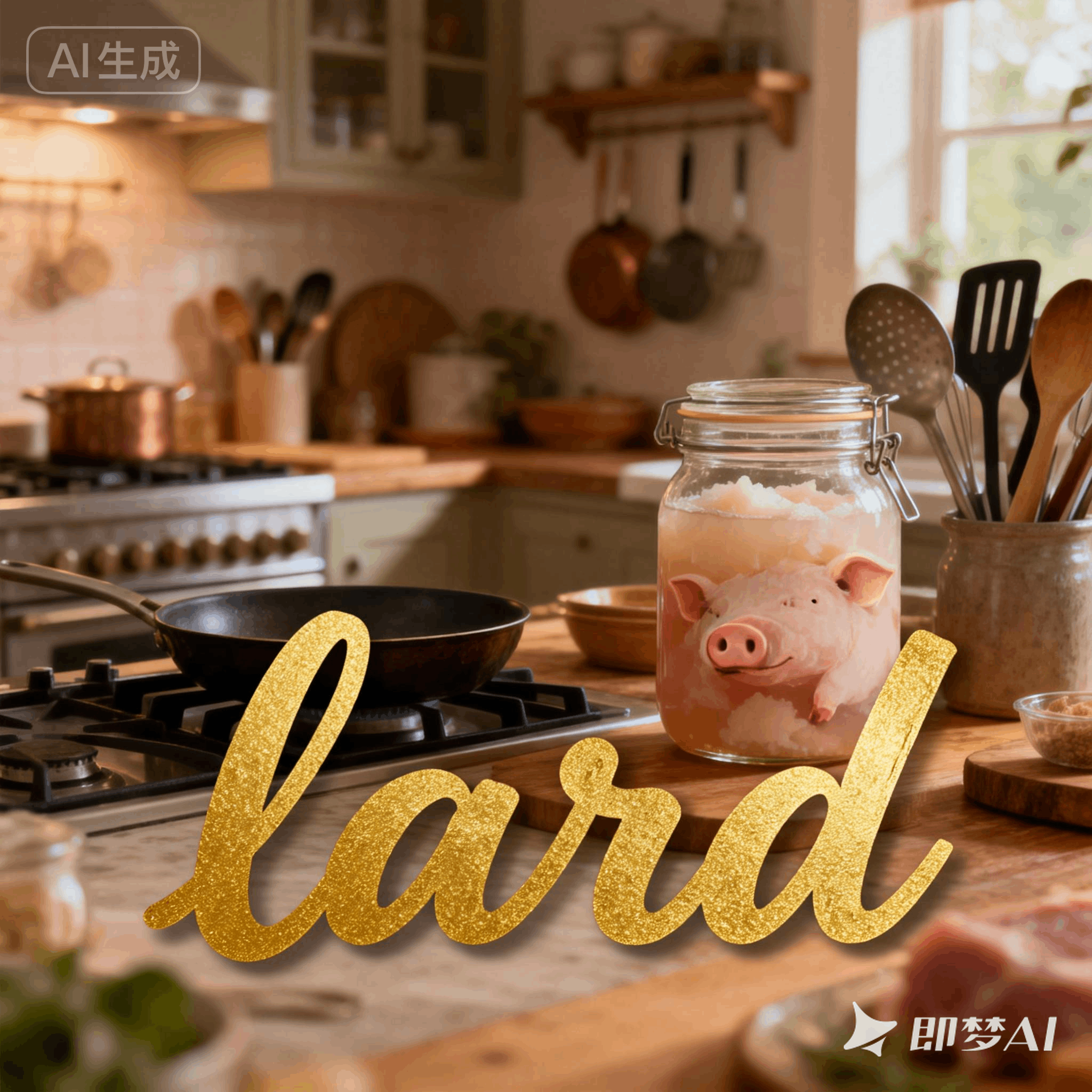 lard是什么意思_lard怎么读_音标lɑ-d