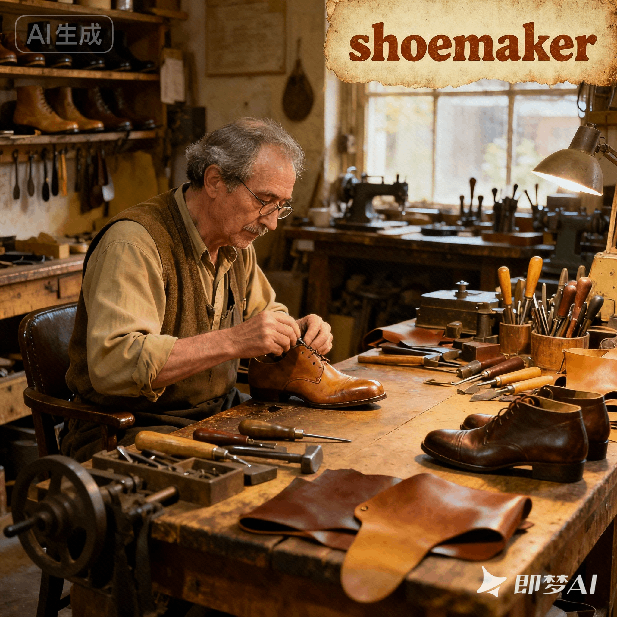 shoemaker是什么意思_shoemaker怎么读_音标'ʃu-meɪkə(r)