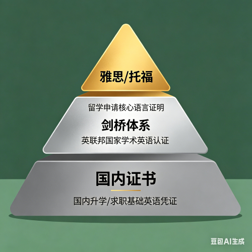 英语考级证书含金量排名