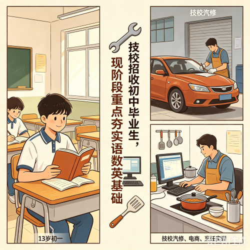 13岁可以上什么技校