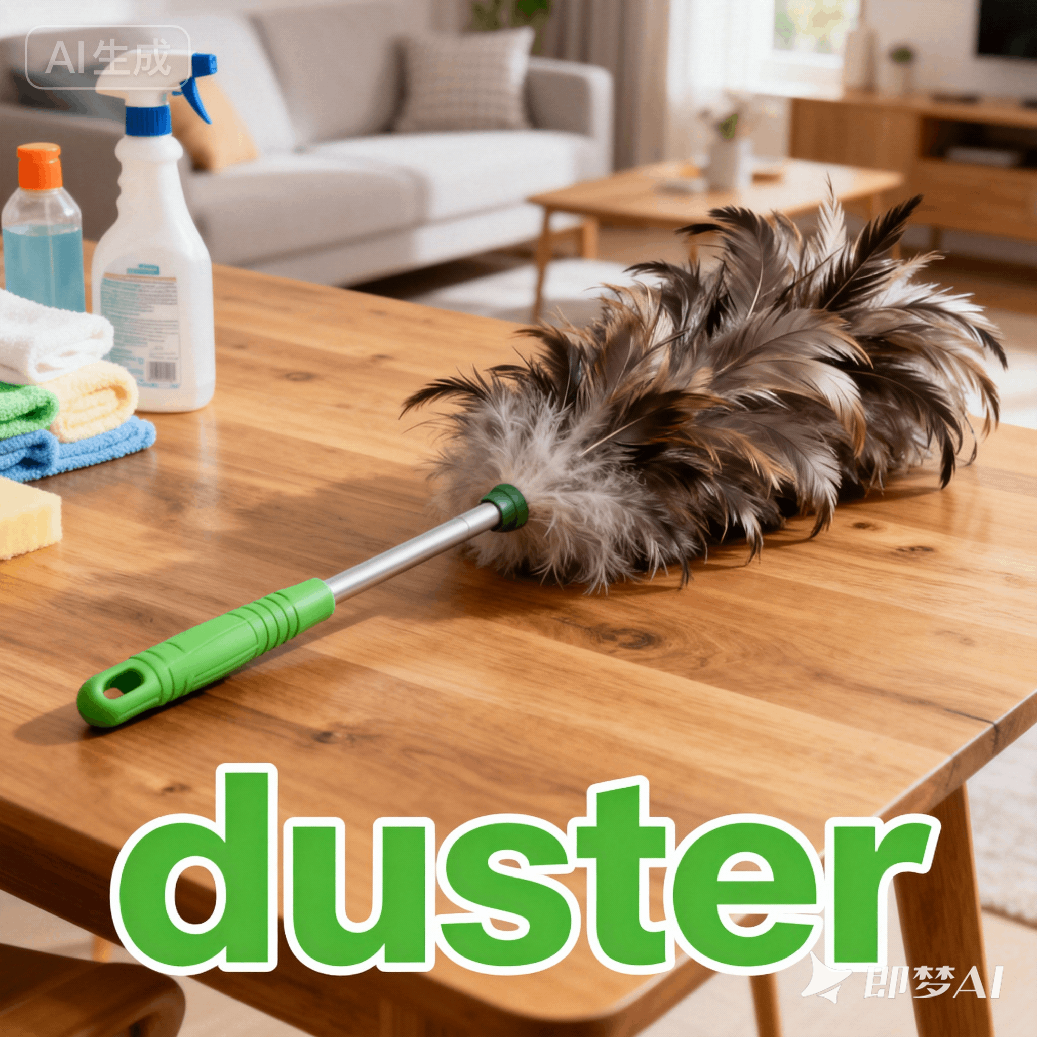 duster是什么意思_duster怎么读_音标'dʌstə(r)