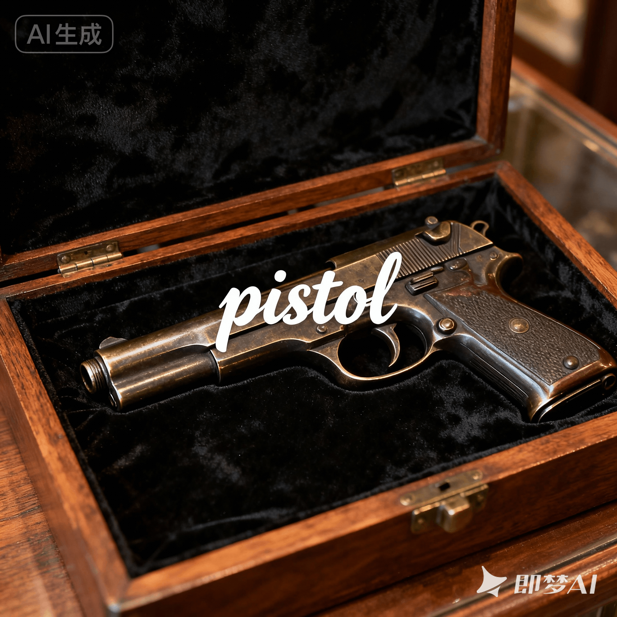 pistol是什么意思_pistol怎么读_音标ˈpɪstl