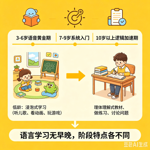 学英语的最佳年龄