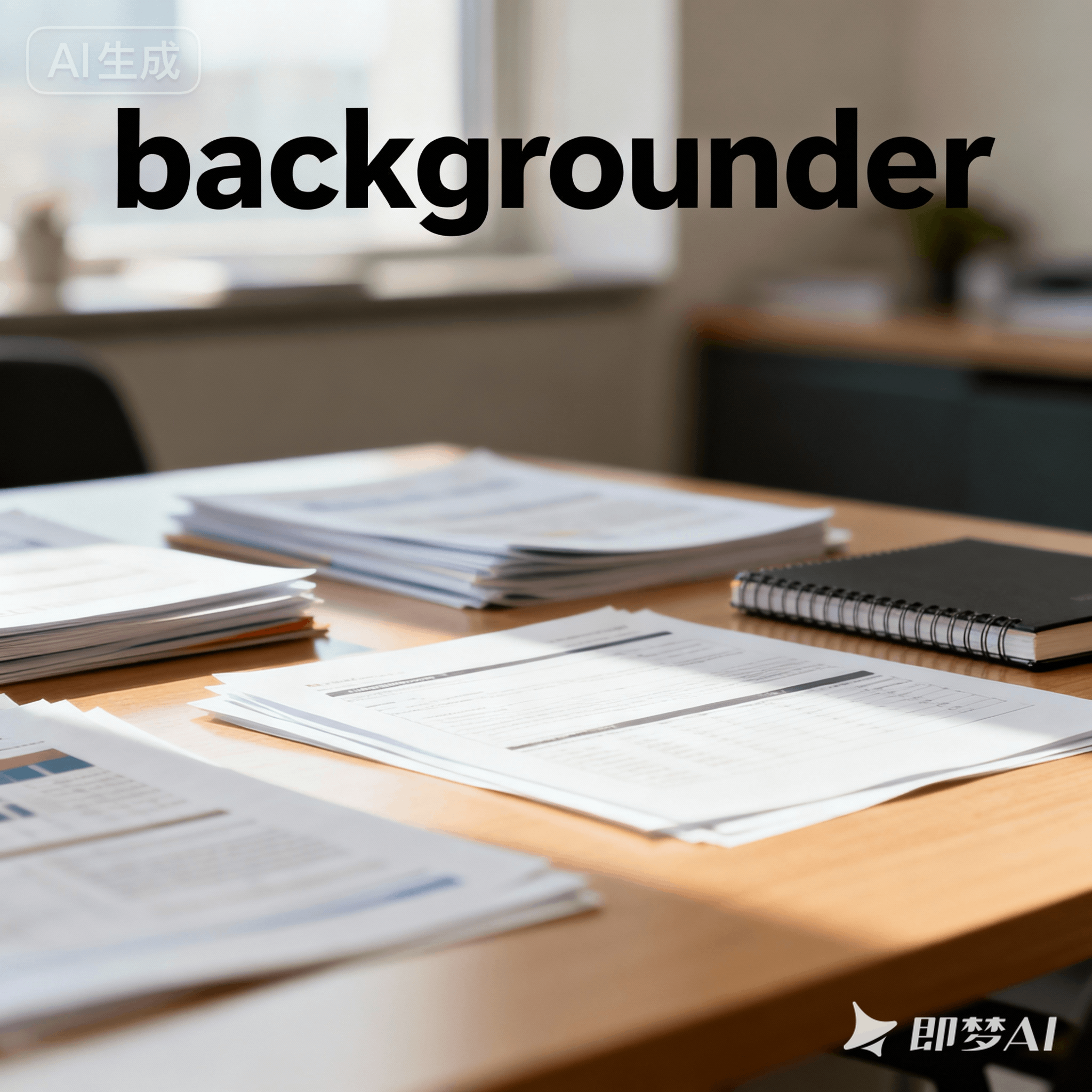 backgrounder是什么意思_backgrounder怎么读_音标'bækɡraʊndər