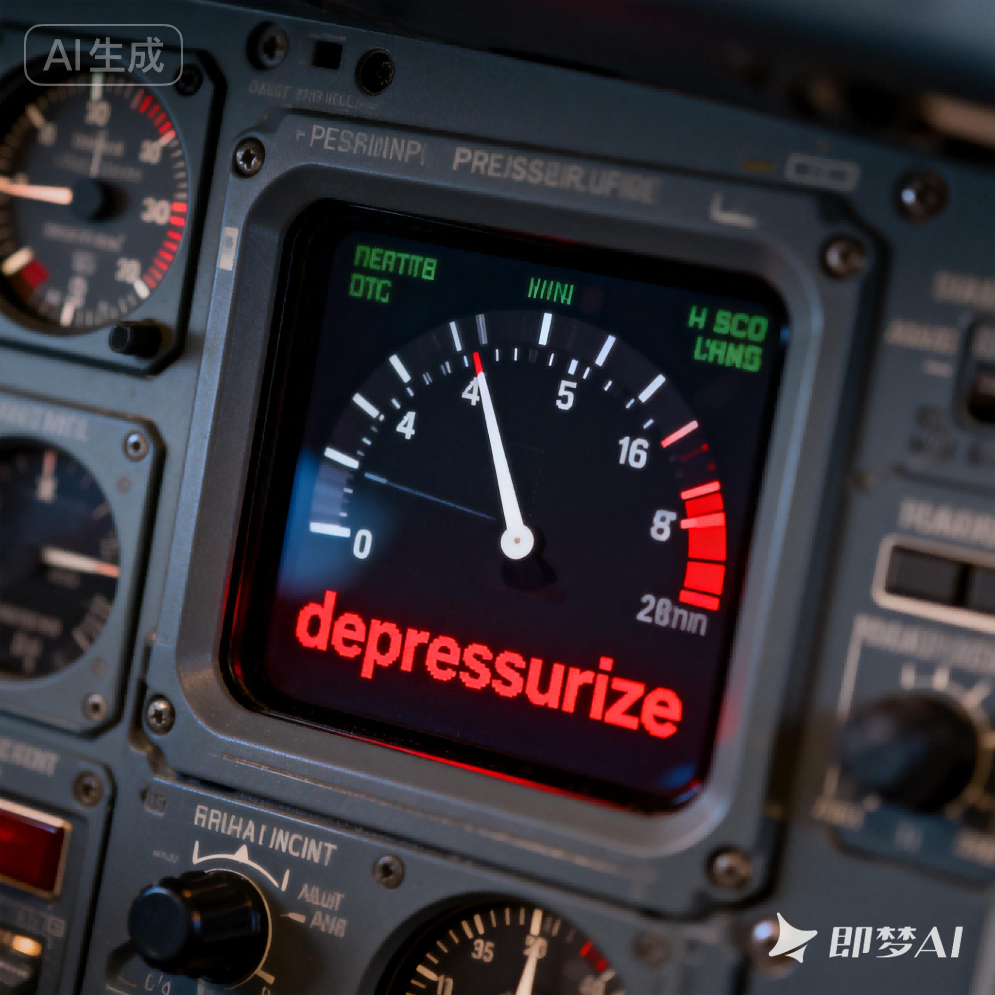 depressurize是什么意思_depressurize怎么读_音标di-'preʃəraɪz