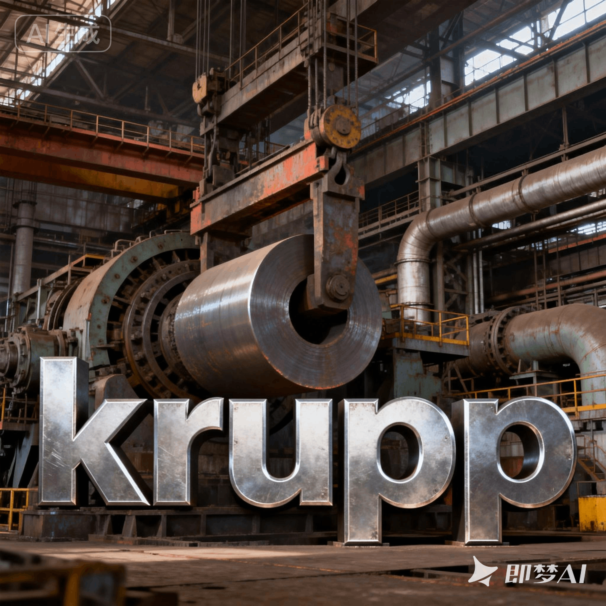 Krupp是什么意思_Krupp怎么读_音标krʌp