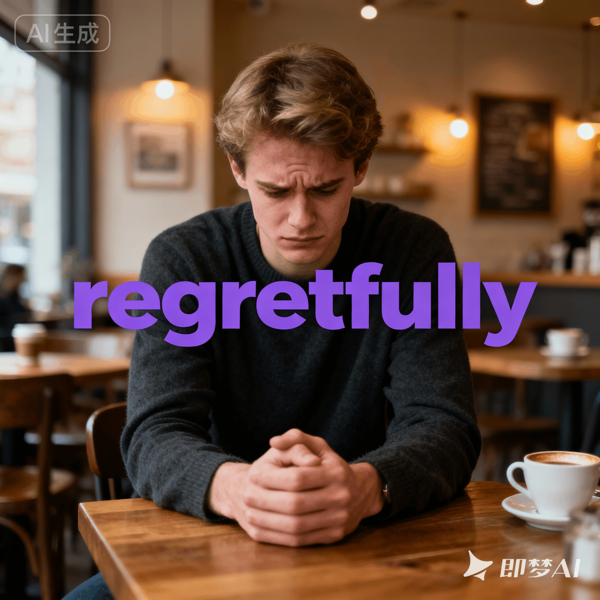 regretfully是什么意思_regretfully怎么读_音标rɪˈgretfəlɪ