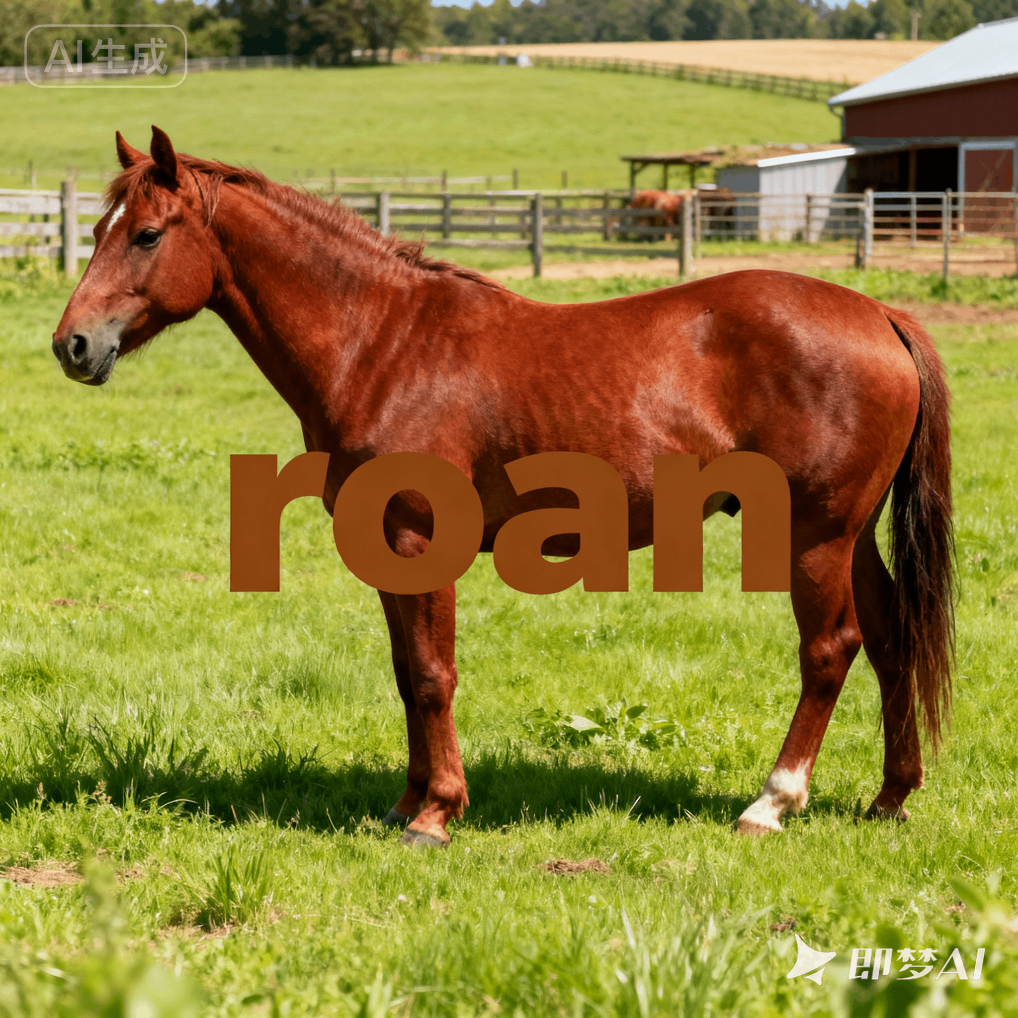 roan是什么意思_roan怎么读_音标rəʊn