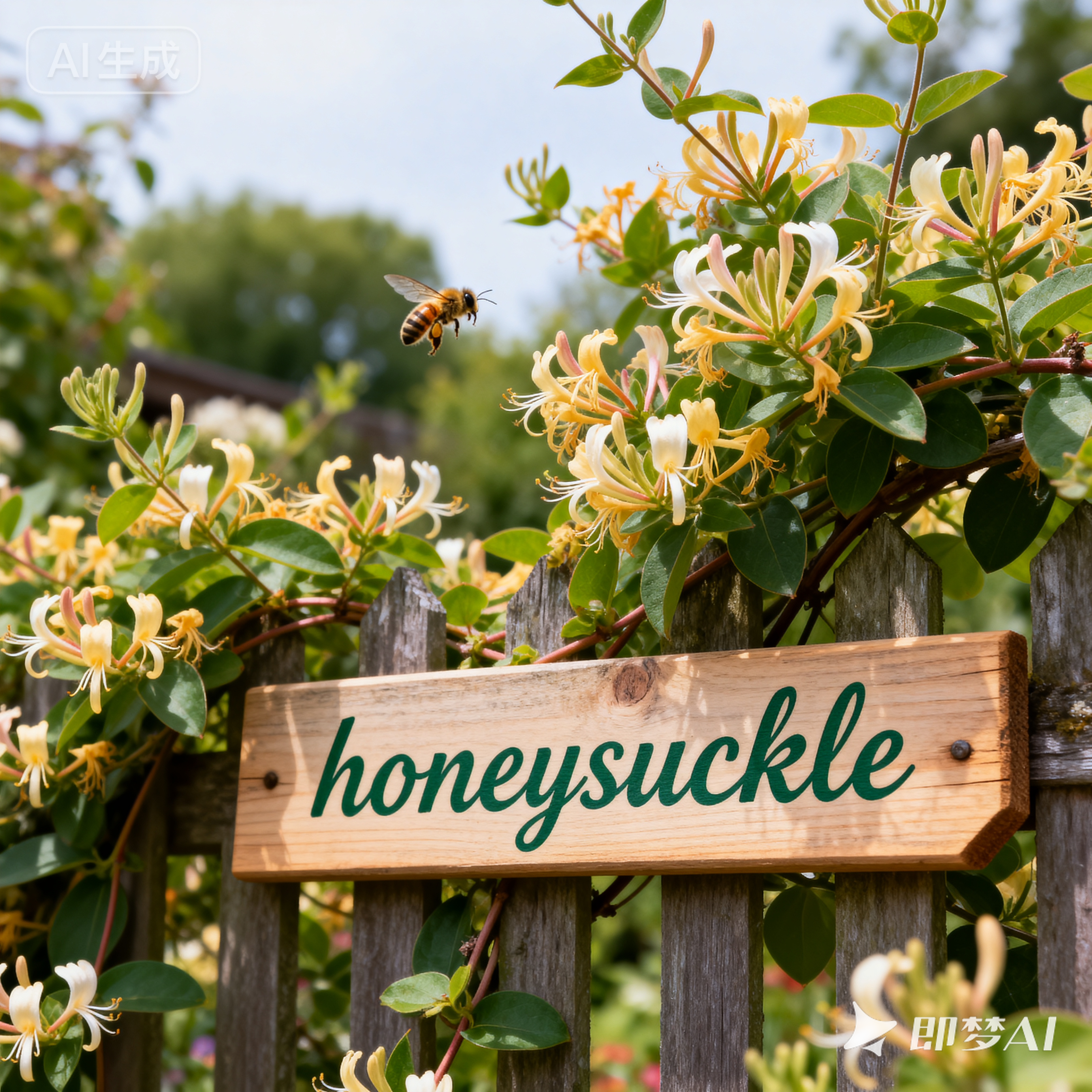 honeysuckle是什么意思_honeysuckle怎么读_音标ˈhʌnɪsʌkl