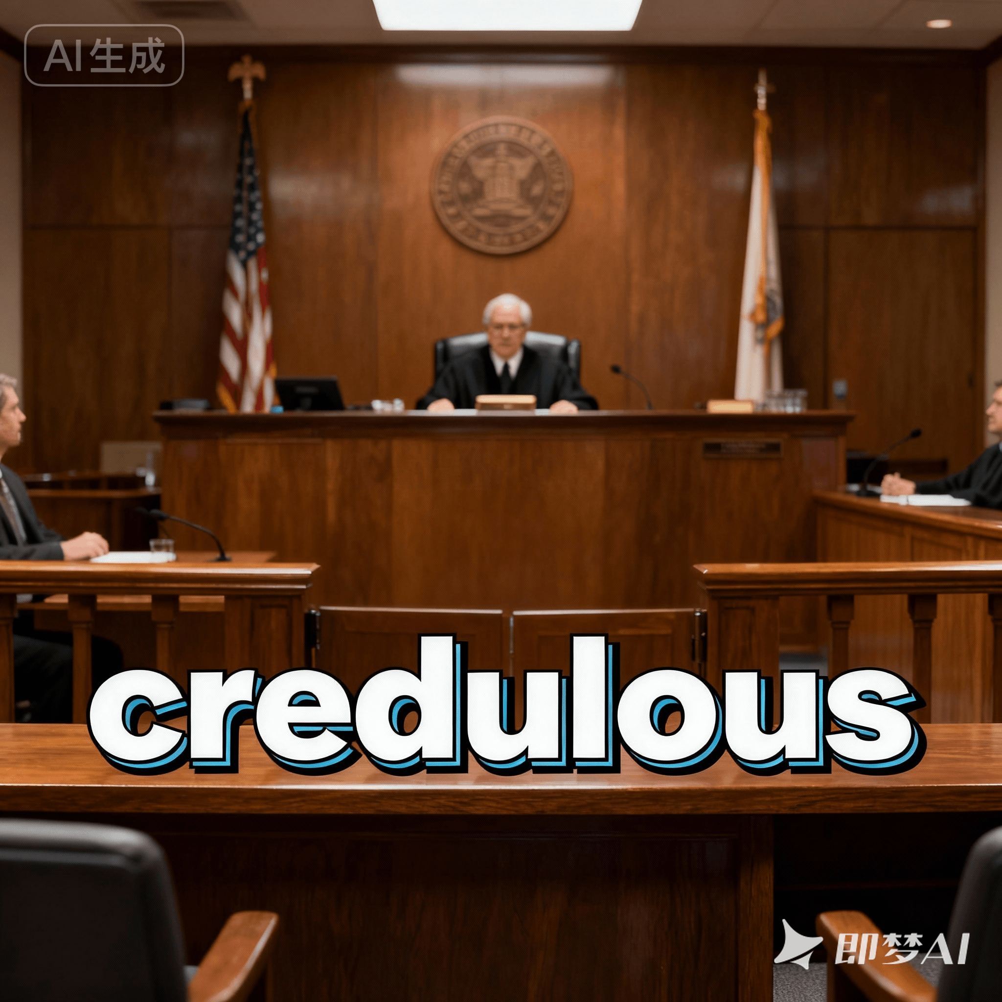 credulous是什么意思_credulous怎么读_音标ˈkredjələs