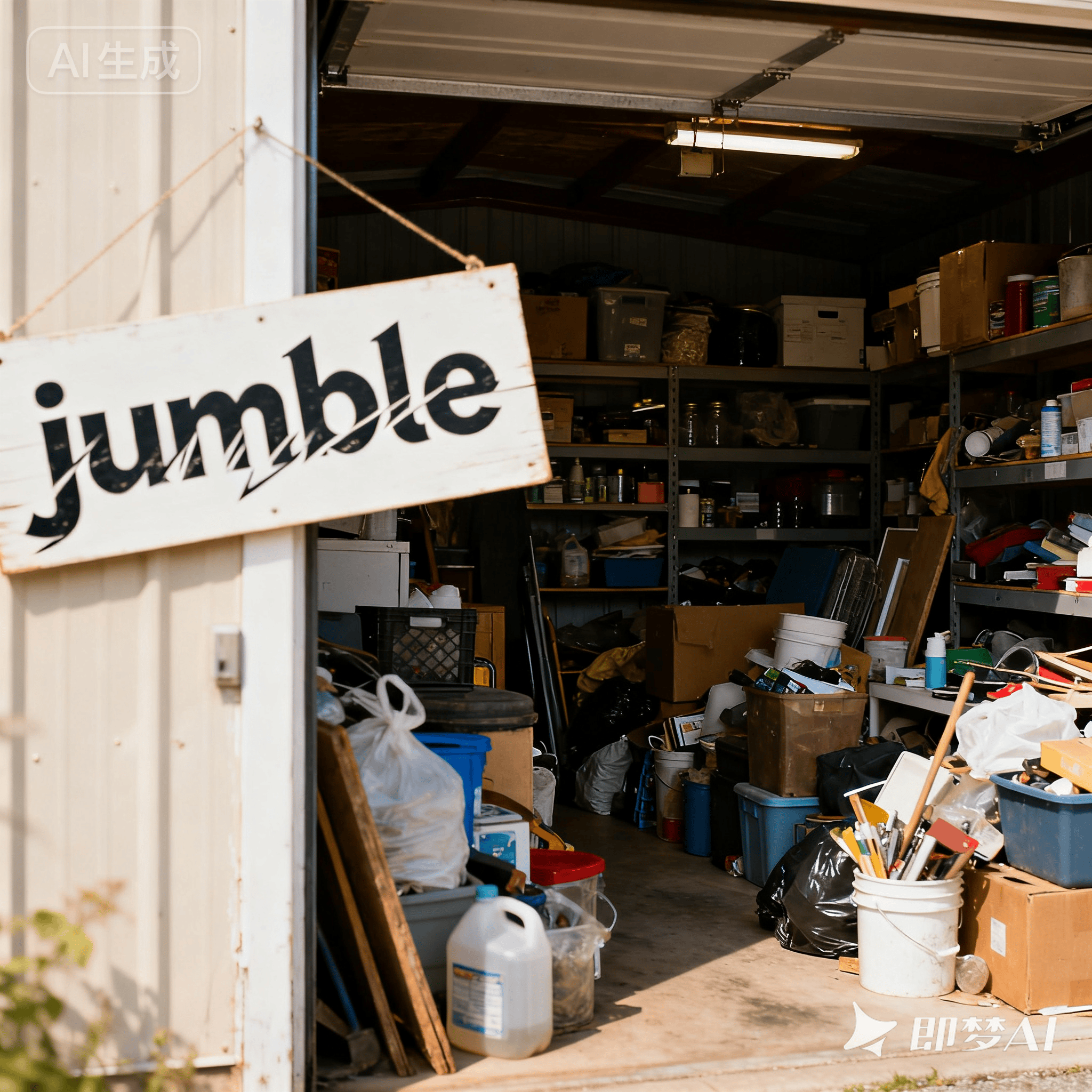 jumble是什么意思_jumble怎么读_音标'dʒʌmbl