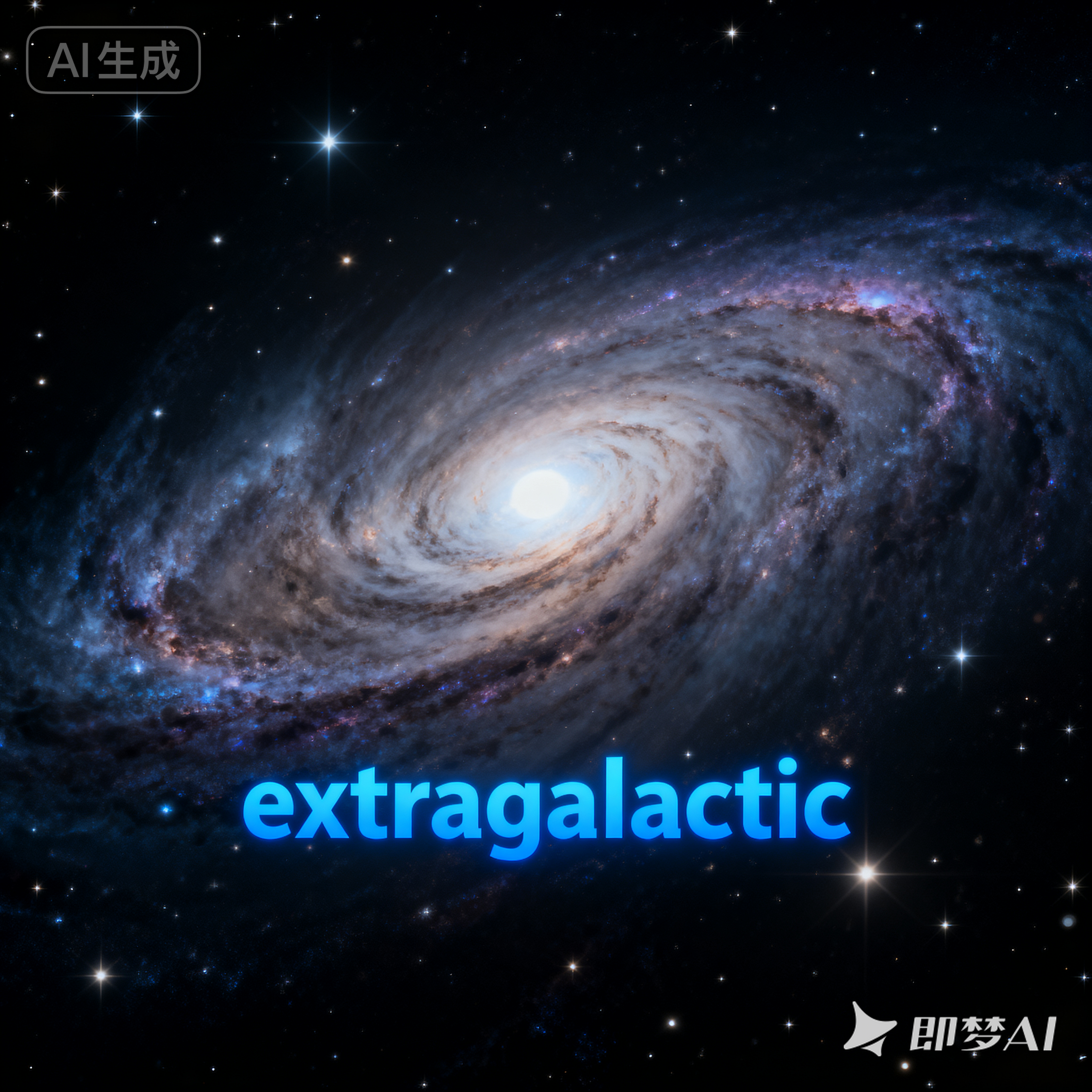 extragalactic是什么意思_extragalactic怎么读_音标ˌekstrəˌgə'læktɪk